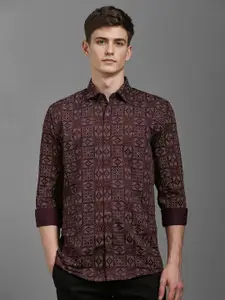 Louis Philippe Sport Men Slim Fit Opaque Printed Casual Shirt