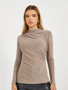 Styli Women High Neck Long Sleeves Top