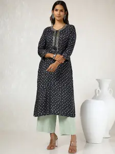 Soch Women Bandhani Printed Kurta