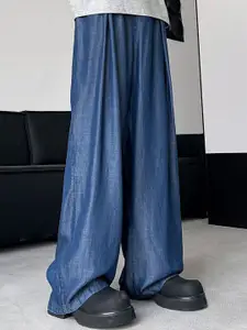 StyleCast x Revolte Men Wide Leg Jeans