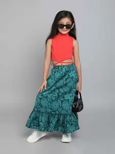 taffykids Girls Top with Skirt