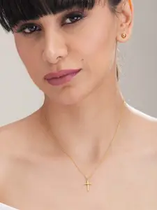 PALMONAS Gold-Plated Necklace