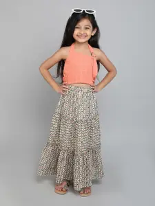 taffykids Girls Top with Skirt