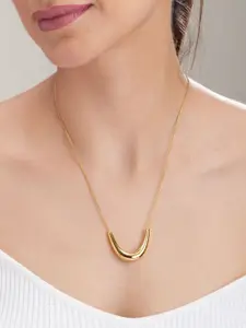 PALMONAS Gold-Plated Necklace