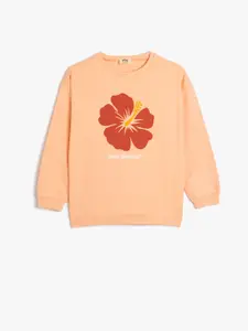 Koton Girls Printed Sweatshirt
