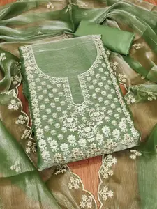 KALINI Embroidered Unstitched Dress Material