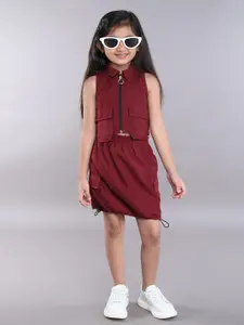taffykids Girls Top with Skirt