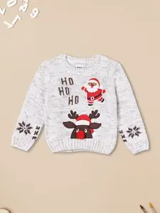 max Boys Typography Pullover