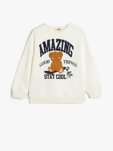 Koton Girls Printed Sweatshirt