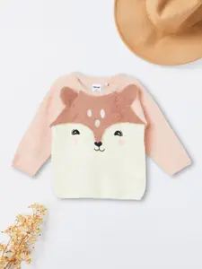 max Girls Animal Pullover