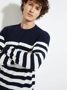 MAX URB_N Men Striped Sweater
