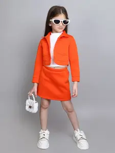 taffykids Girls Coat with Skirt