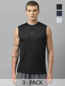 ATICX Men Brand Logo 3 Slim Fit T-shirt
