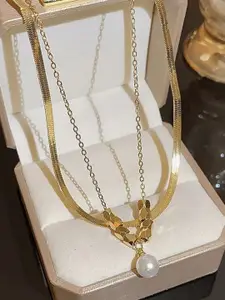 VIEN Gold-Plated Necklace