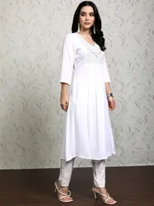 Vishudh Women Yoke Design Kurta