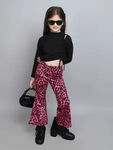 taffykids Girls Top with Palazzos