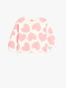 Koton Girls Printed Sweatshirt
