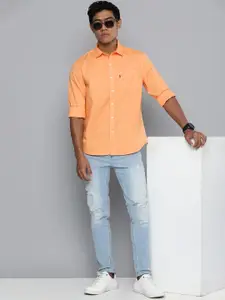 Levis Men Slim Fit Pure Cotton Casual Shirt