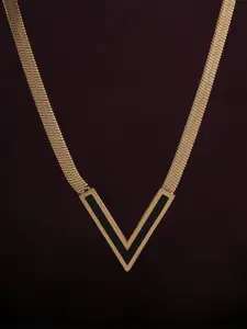 PALMONAS Gold-Plated Necklace