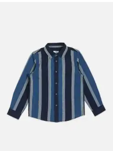 Pepe Jeans Boys Opaque Striped Casual Shirt