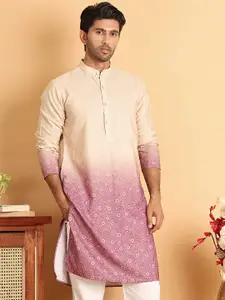 Anouk Men Paisley Printed Sequinned Kurta