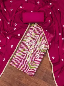 KIMISHA Embellished Unstitched Dress Material