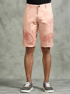 beevee Men Printed High-Rise Shorts