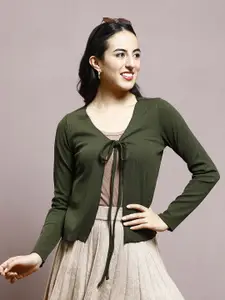 Athena Women Tie-Up Shrug