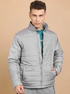HIGHLANDER Mock Collar Padded Jacket