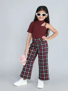 taffykids Girls Top with Palazzos