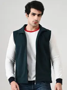 BAESD Men Fleece Lightweight Open Front Jacket