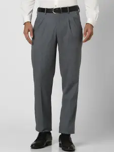 Van Heusen Men Pleated Trousers