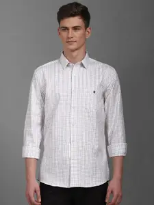 Louis Philippe Sport Men Slim Fit Opaque Checked Casual Shirt