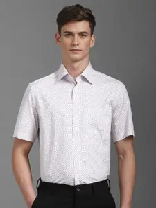 Louis Philippe Men Classic Opaque Printed Formal Shirt