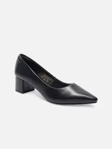 Allen Solly Woman Leather Block Pumps