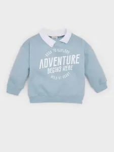 DeFacto Boys Typography Printed Pullover
