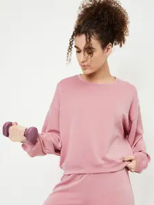 max Women Round Neck Long Sleeves Sweatshirt