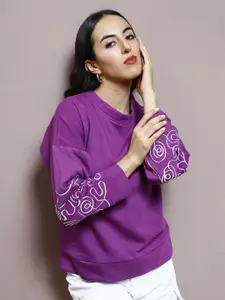 Athena Women Embroidered Sweatshirt