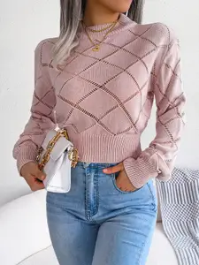 HERE&NOW Women Crop Pullover