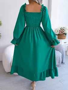 all about you Flared Sleeve Maxi Dress