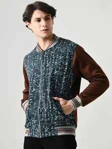 BAESD Men Fleece Lightweight Open Front Jacket with Embroidered