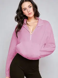 Kotty Women High Neck Sweatshirt