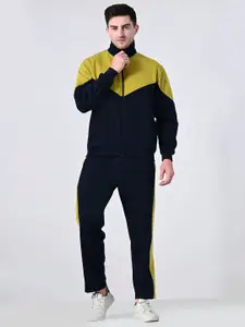 BAESD Colourblocked Mock Neck Tracksuits