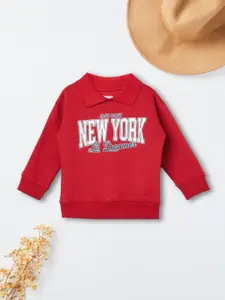 max Girls Printed Pullover Sweater