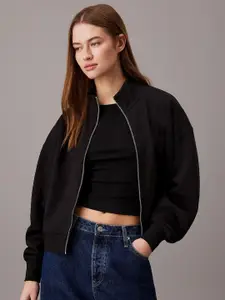 Kotty Women High Neck Front-Open Sweatshirt