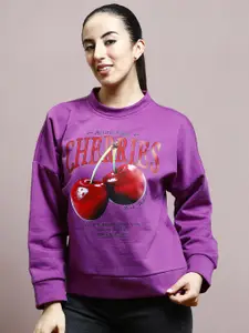 Athena Women Graphic Printed Sweatshirt