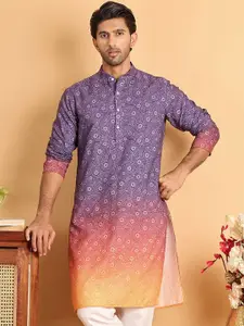 Anouk Men Paisley Printed Sequinned Kurta