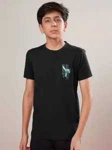 Technosport Boys Printed UPF50 Slim Fit T-shirt