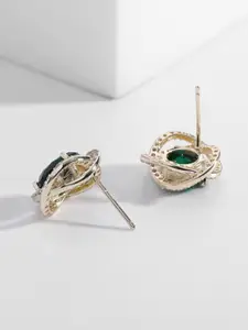 SUBHAGALANKAR Triangular Studs Earrings