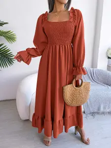 all about you Puff Sleeve Maxi Dress